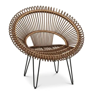 Eclipse Coil Rattan Lounge Chair