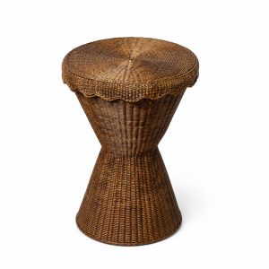 Sienna Woven Rattan Table